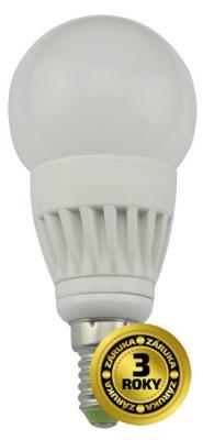 LED žárovka, klasický tvar, 5W, E14, 3000K, 360lm, úhel 300° 